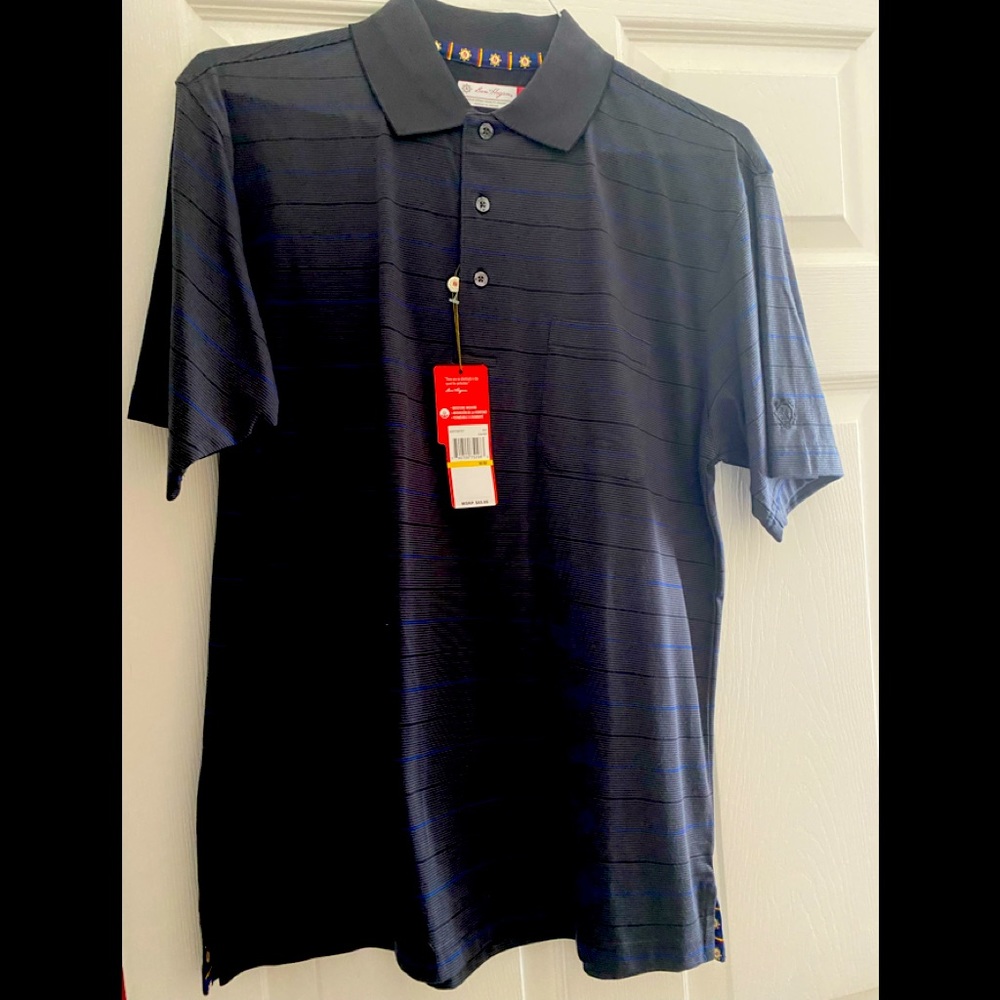 MEN’S BEN HOGAN GOLF SHIRT WITH ONE POCKET, SIZE M NWT.